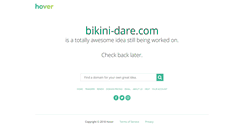 Desktop Screenshot of gallery.bikini-dare.com