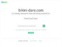 Tablet Screenshot of gallery.bikini-dare.com