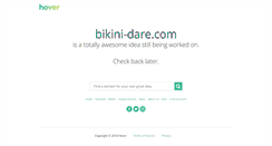 Desktop Screenshot of bikini-dare.com